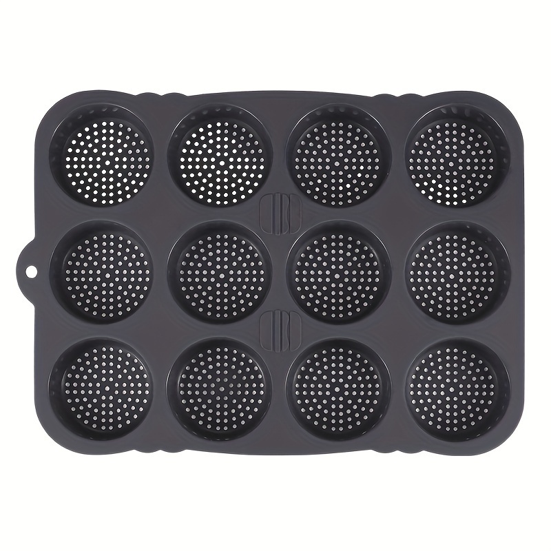 1pc hamburger bun mold 12 cavity french bread mold heat and cold resistant baking tools home kitchen accessories details 7