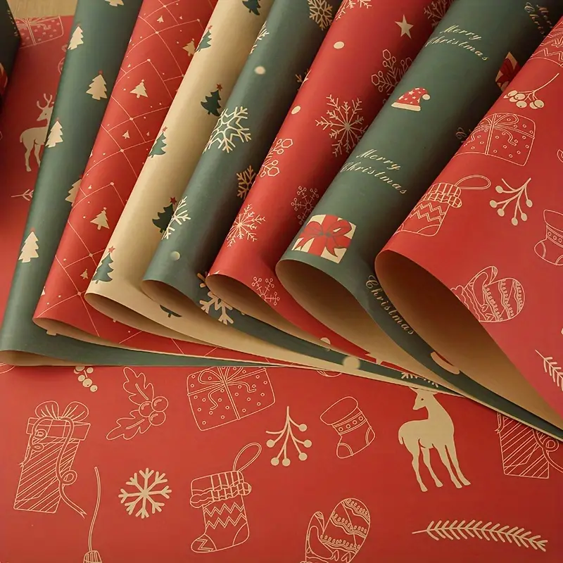 Diy Handmade Vintage Christmas Sorting Paper Materials Paper - Temu Germany