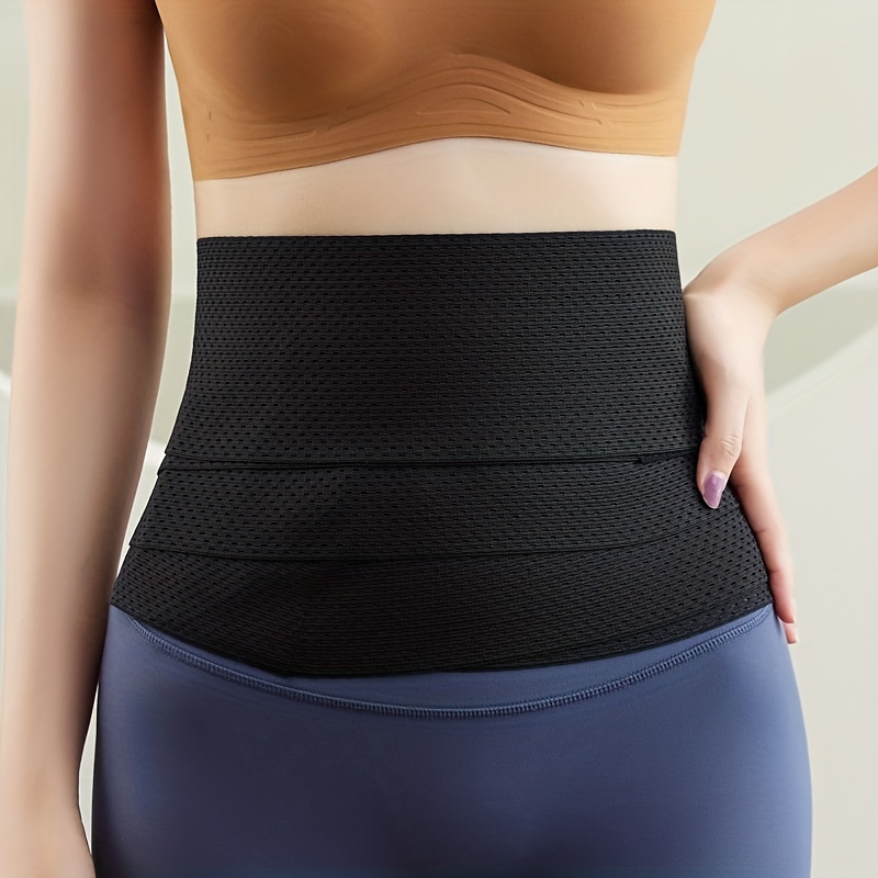 Faja reductora de cintura, envoltura de abdomen, cinturón reductor de  control de abdomen, ropa interior y moldeadora para mujeres