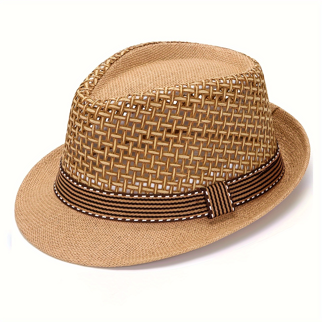 Stylish Mens Summer Hat With Mesh Design For Sun Protection Ideal For  Elderly People And Grandpas For Outdoor Wear - Jewelry & Accessories - Temu