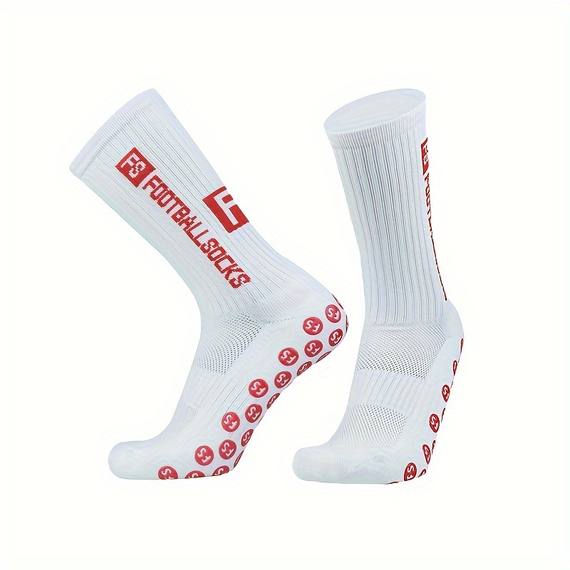 Football Socks Sports Crew Socks Non slip Grip Socks Soccer - Temu Canada