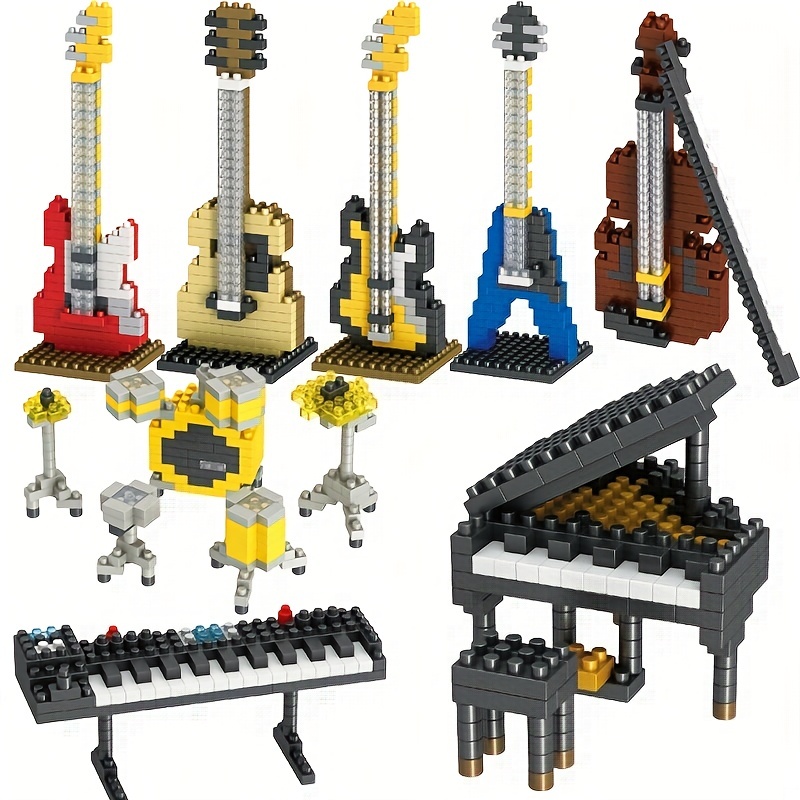 Musiques - LEGO® Accessoire Mini-Figurine Instrument Guitare