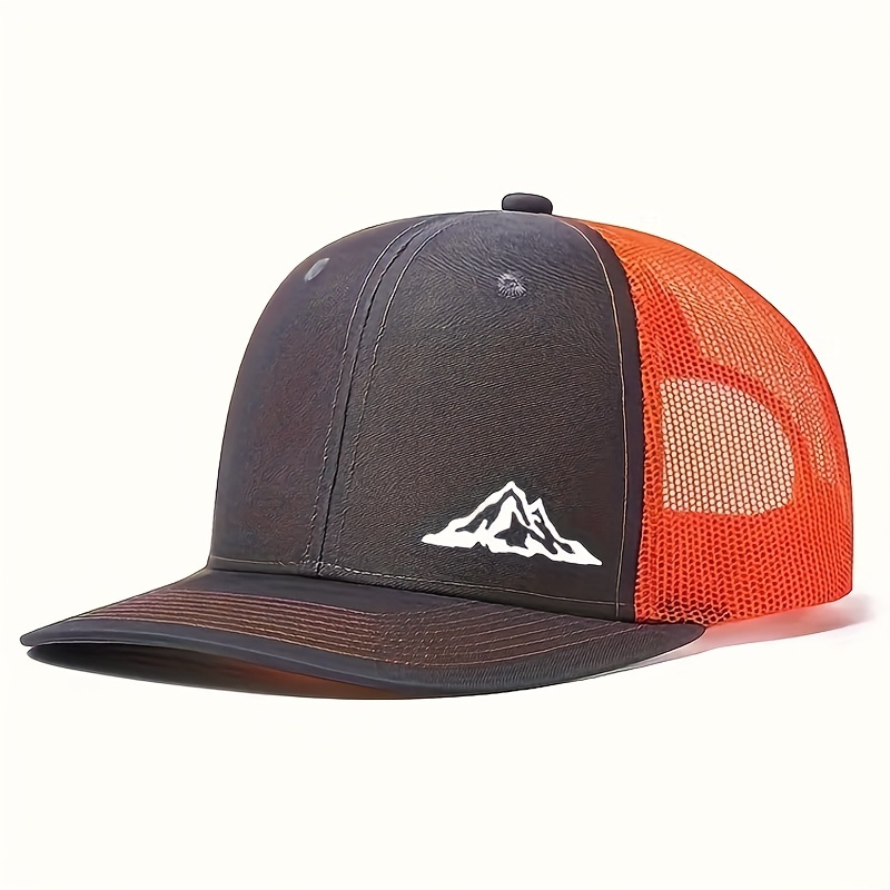 Mountain Men's Trucker Hat Black