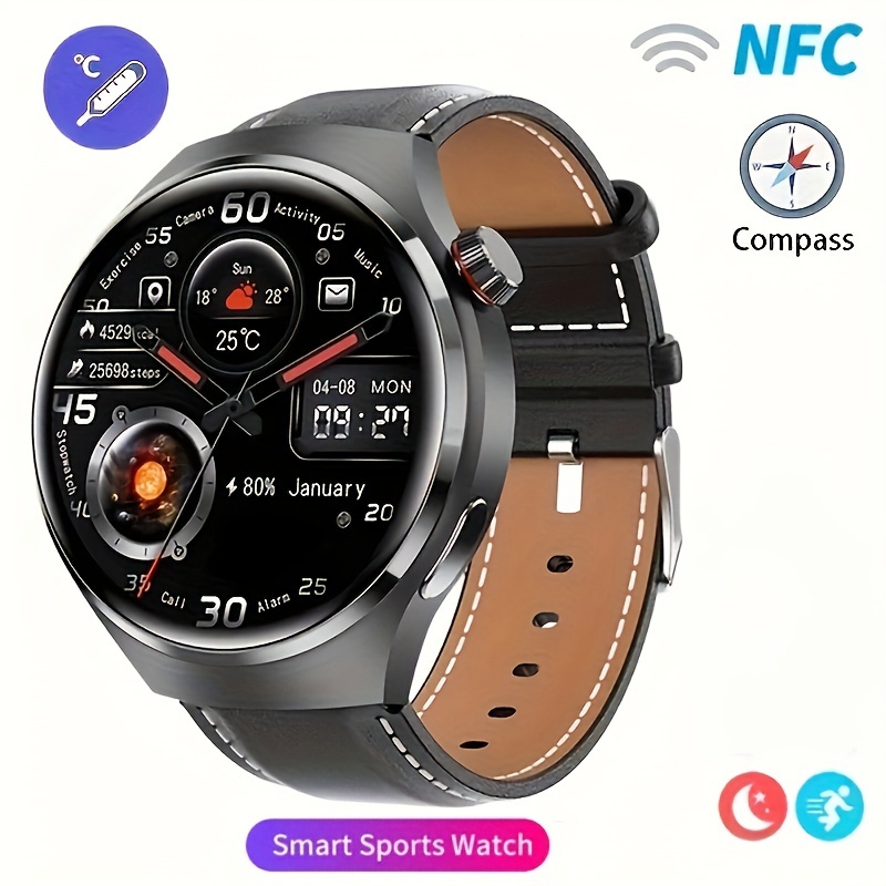 2023 GPS Tracker For Huawei Watch GT4 PRO Smart Watch Men 1.6