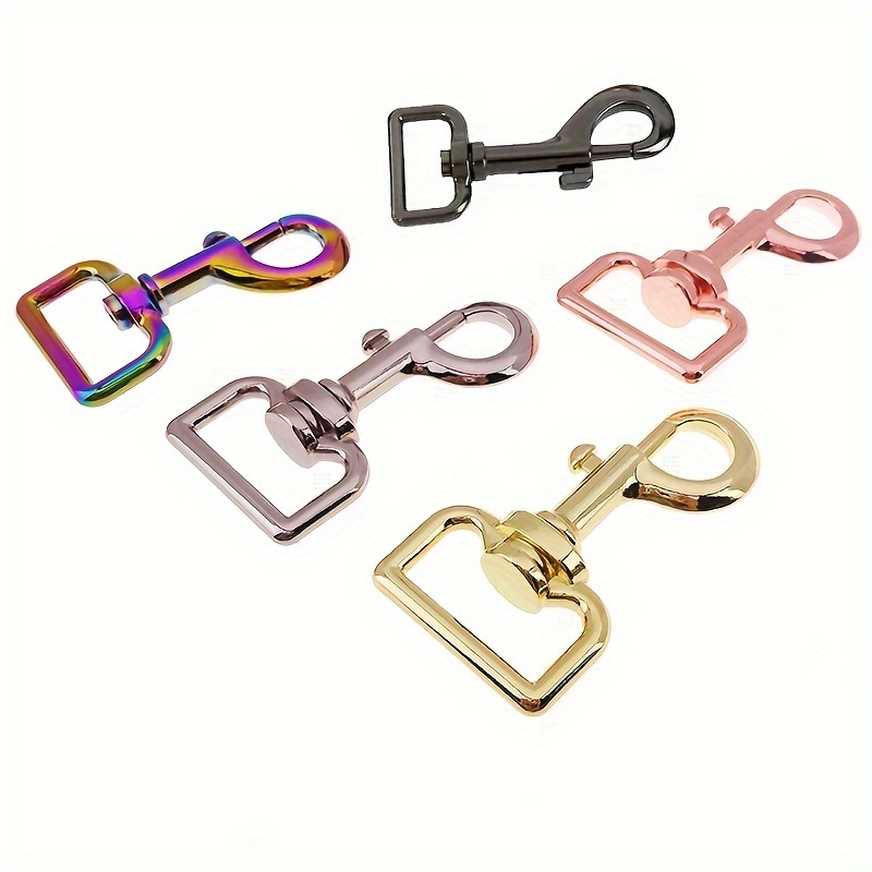 2pcs Gold Clasp Hook Clip Buckle Spring Snap
