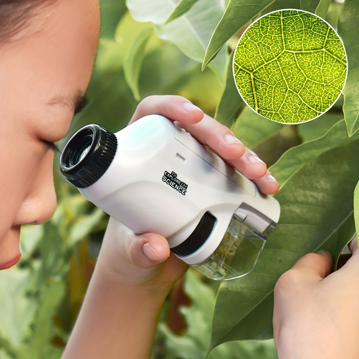 Microscope Optique Biologique Pour Enfants, Expérience