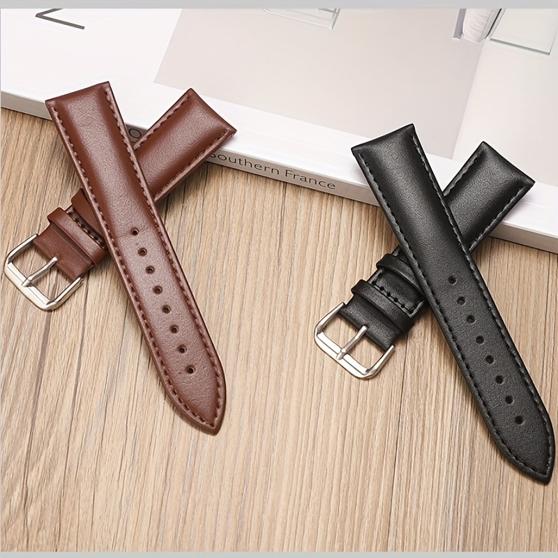 Chinese Style Watch Band Leather Watch Strap - Temu