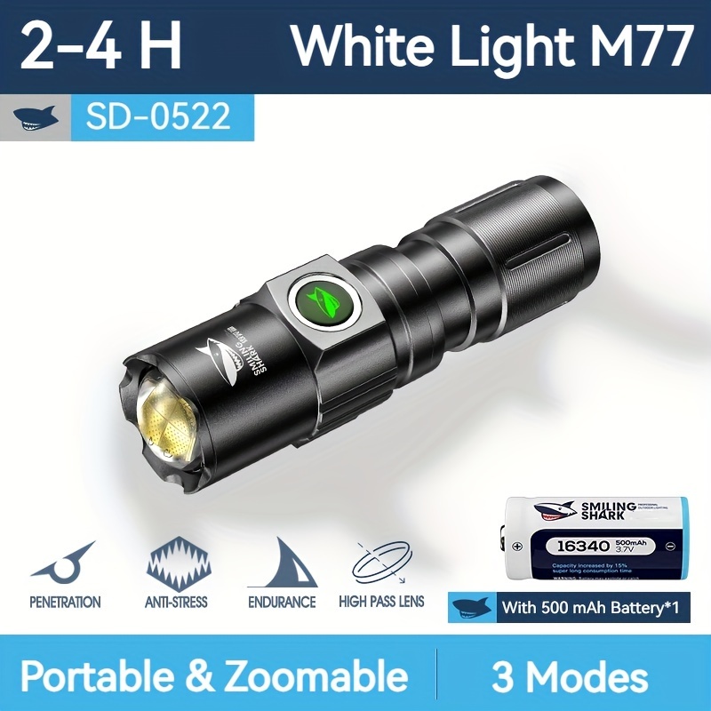 Lampe torche rechargeable M37 300 Lumens - Niteye - AMG Pro