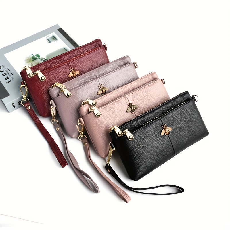 Marion leather clutch bag – MIEUX