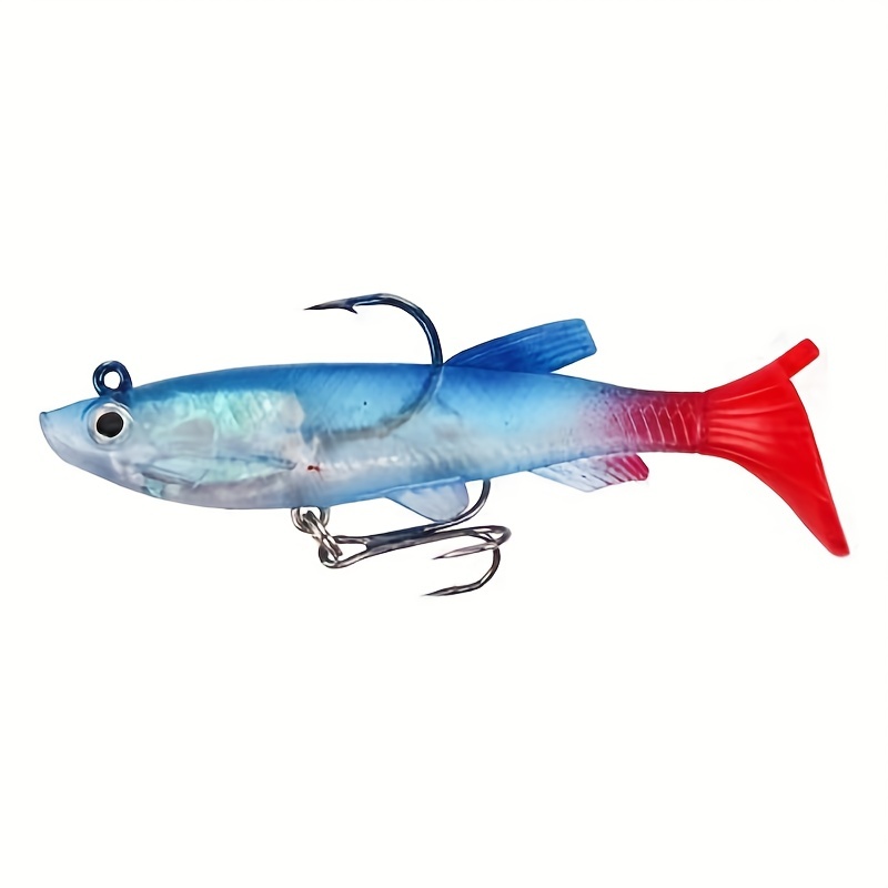 Artificial Colorful Jigging Lure Lead Slow Sinking Simulated - Temu