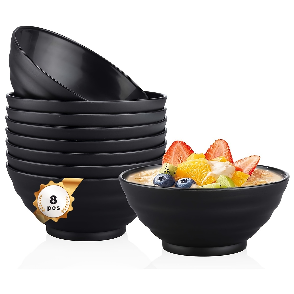 1pc Household Plastic Bowl Shatterproof Noodles Soup Bowl Portable Lovely  Tableware For Outdoor Camping - Sports & Outdoors - Temu