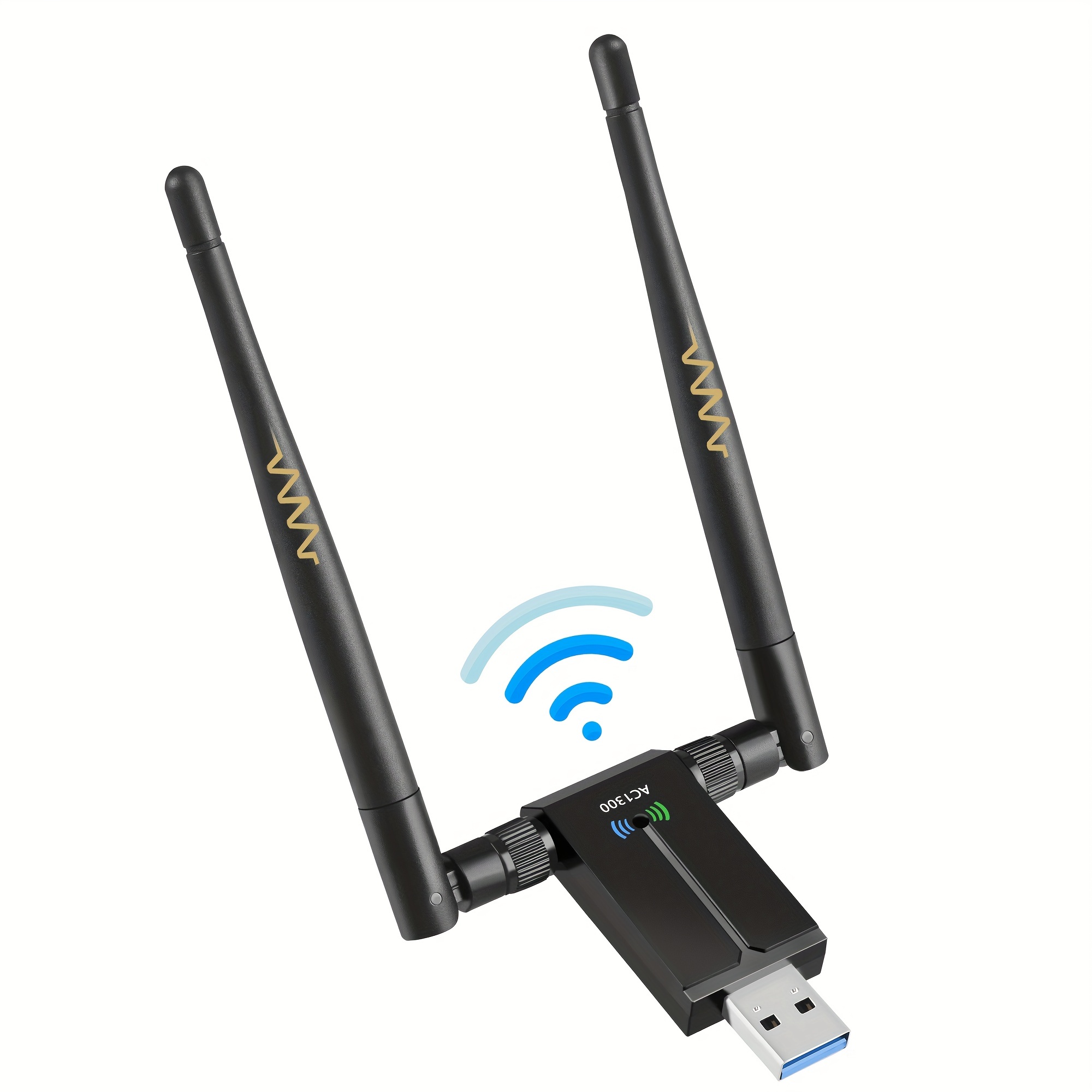 Adaptateur WiFi 150Mbps Carte Externe Clé USB sans Fil Dongle Antenne  Intégrée Ethernet LAN Compatible Windows 10/7/XP