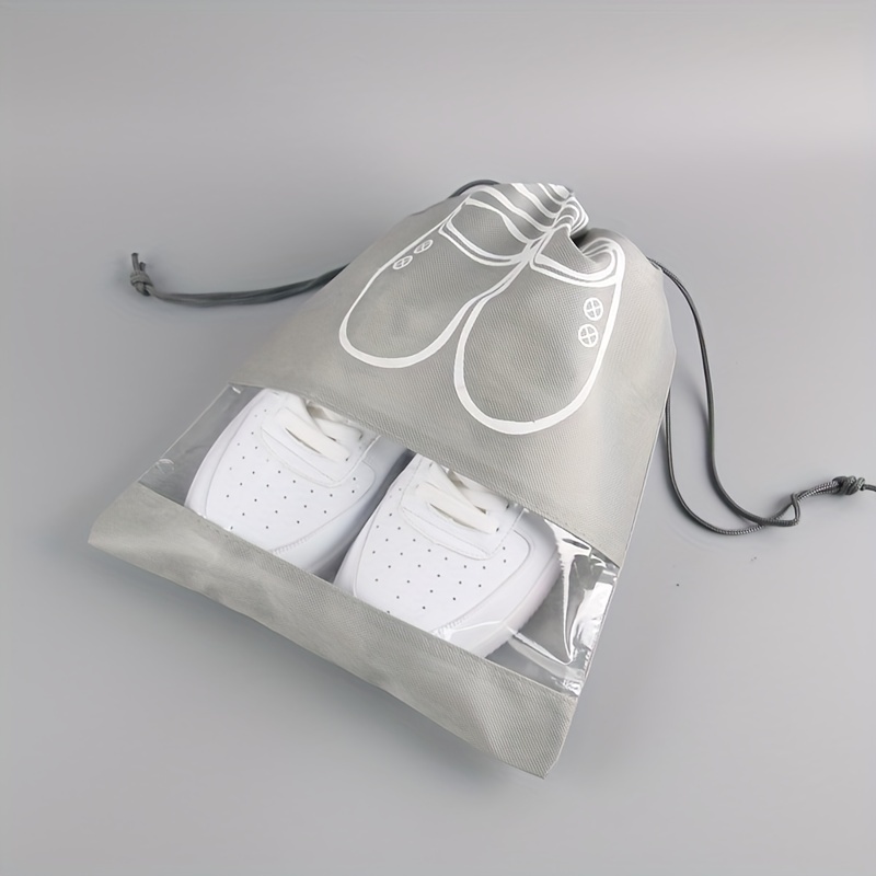 Non-woven Travel Portable Shoe Storage Bags - Temu