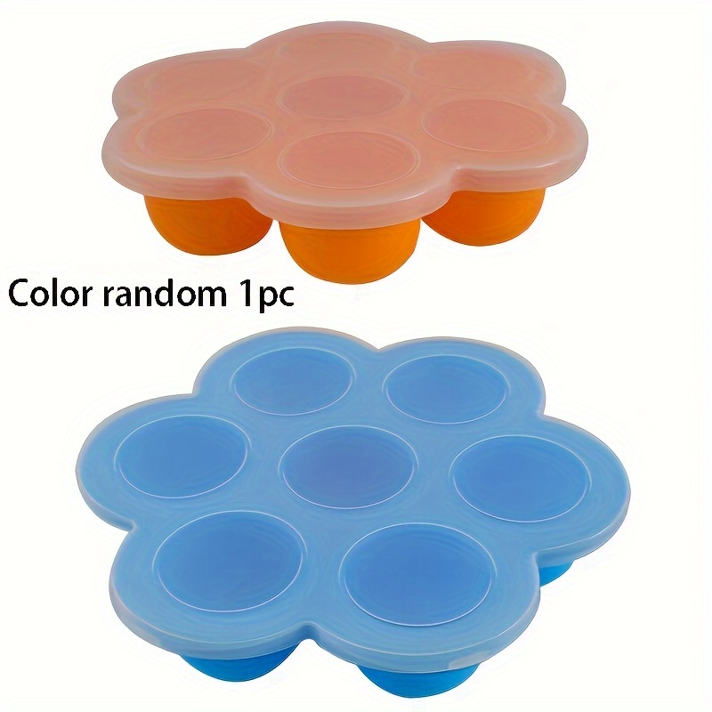 Dropship 1pc Silicone Storage Folding Ice Sphere Tray Ice Cube Ice Sphere  Mold Food Supplement Box With Lid Folding Fruit Snacks Storage Round Ice  Sphere Tray to Sell Online at a Lower