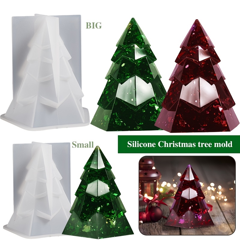Christmas Resin Molds Silicone Christmas Ornament Molds - Temu