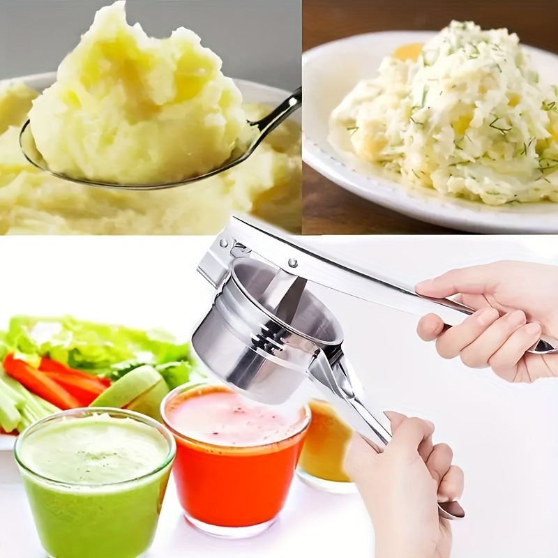 Stainless Steel Potato Ricer Masher Fruit Vegetable Press Juicer Crusher  Squeezer Household Kitchen Cooking Tools kitchen items