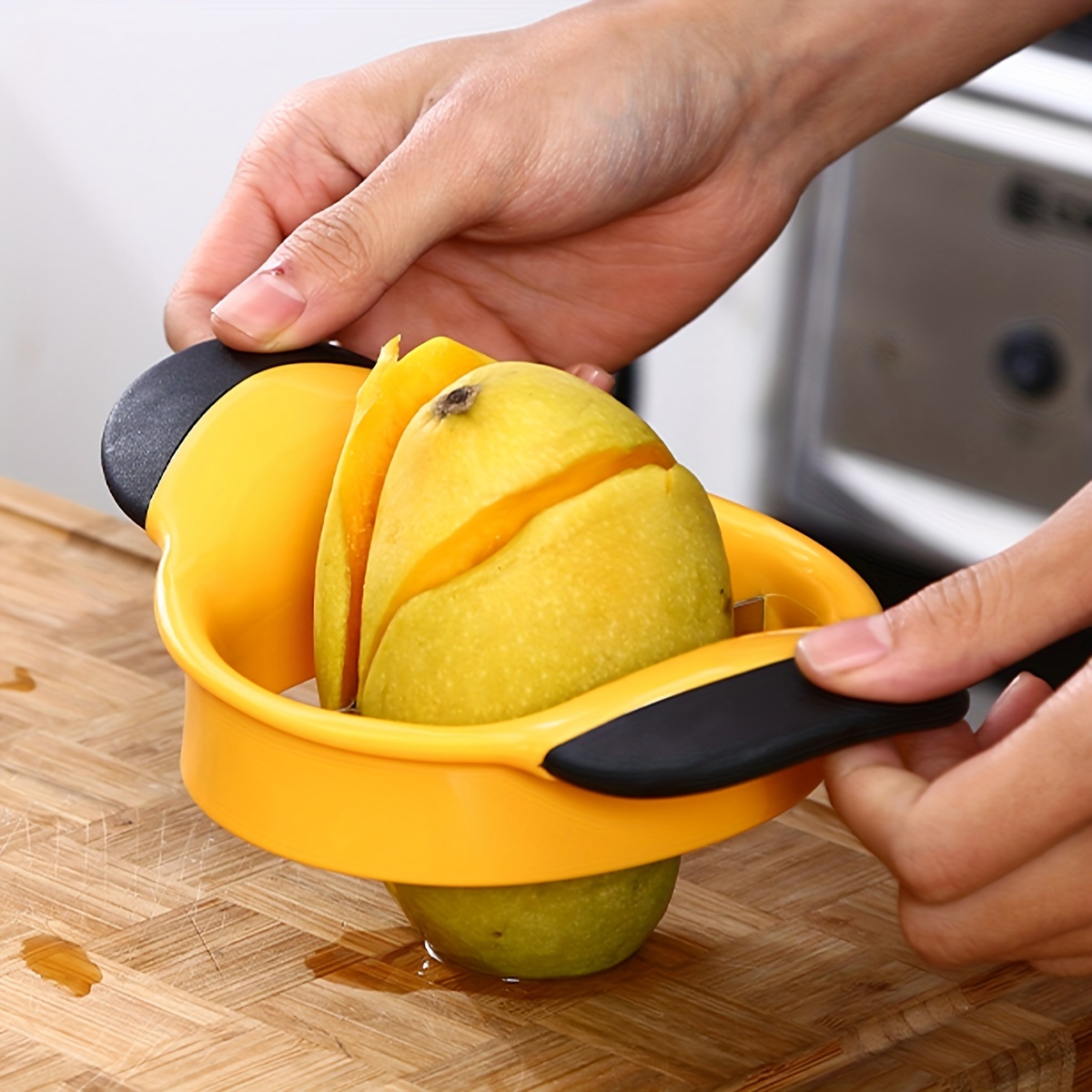 Home Kitchen Helper Tool Craft Mango Fruit Slicer Splitter Cutter Pitter  Corer Splitters Mango Slicer Mango Cutter
