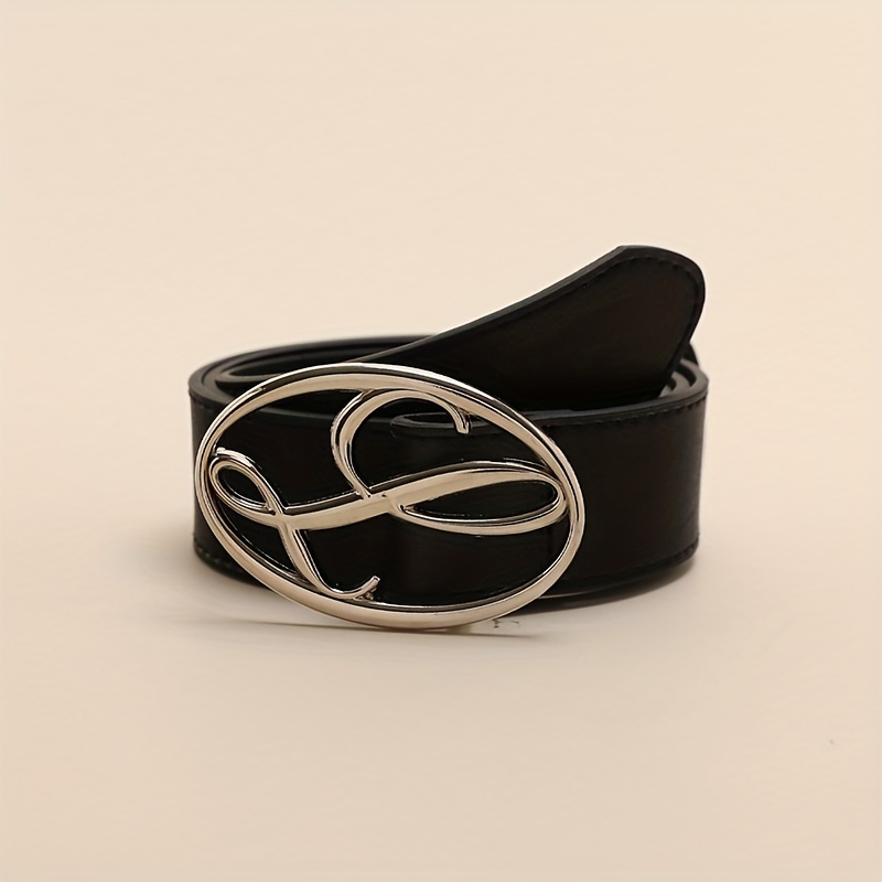 Musical Note Buckle Belt PU Leather Casual Jeans Pants Belts