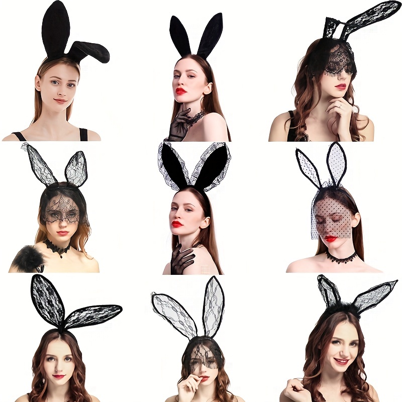 Bandeau Animal Lémurien Avec Oreilles Et Queue – Accessoire Déguisement Pour Halloween, Cosplay, Carnaval – Confortable Et Amusant Pour Enfants Et Adultes