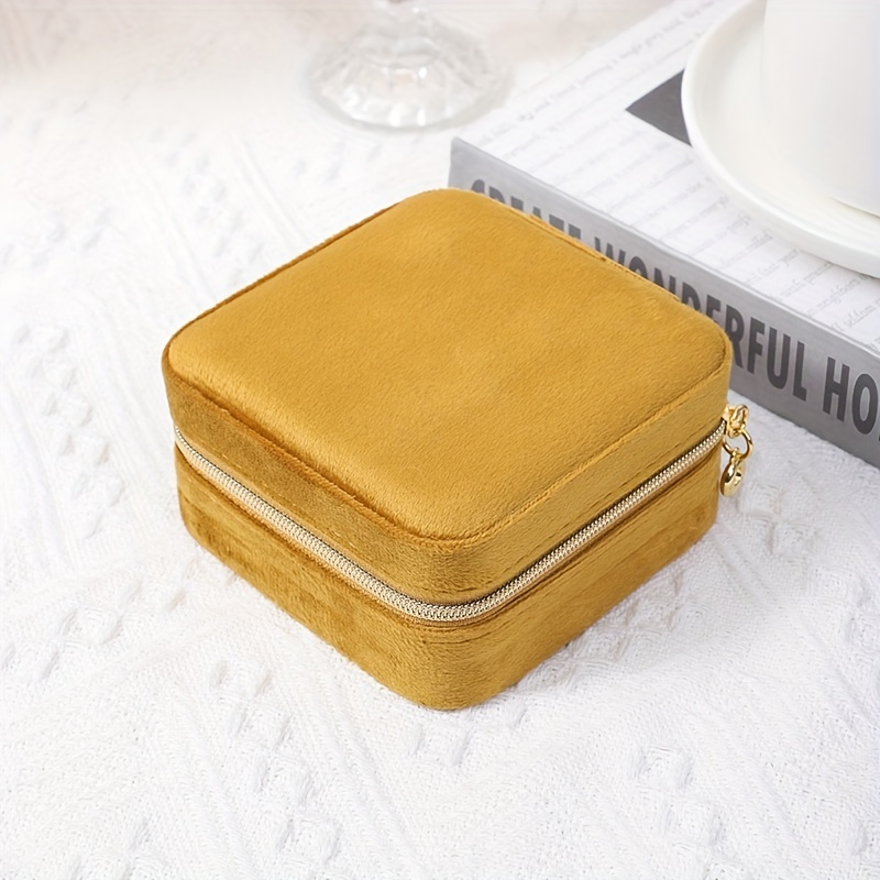 Jewelry Gift Packaging Box Jewelry Storage Box Luxury Velvet - Temu