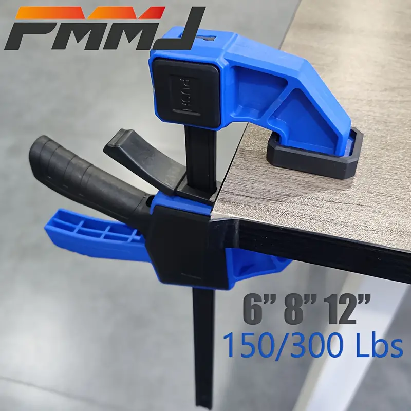 Pmmj Bar Clamp 6 8 12inch One Handed Clamp Spreader Clamps 150 300 Lbs Load  Limited Quick Release Change F Clamp Clip Woodworking Carpenter Diy, Find  Great Deals