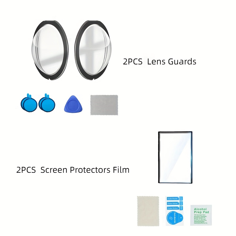 Upgraded Sticky Lens Guard Insta360 X3 Lens - Temu