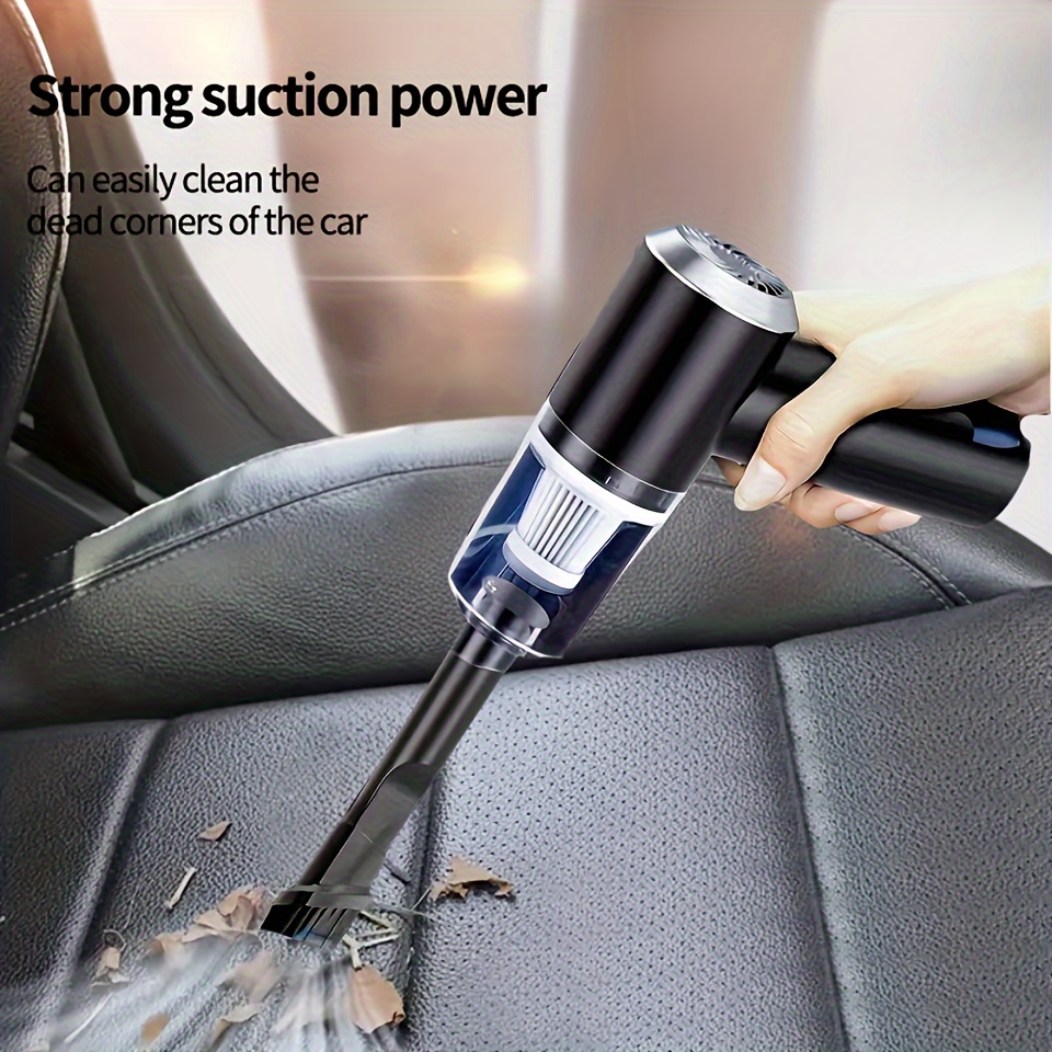 Powerful Cordless Car Vacuum Cleaner, Portable With Strong Suction