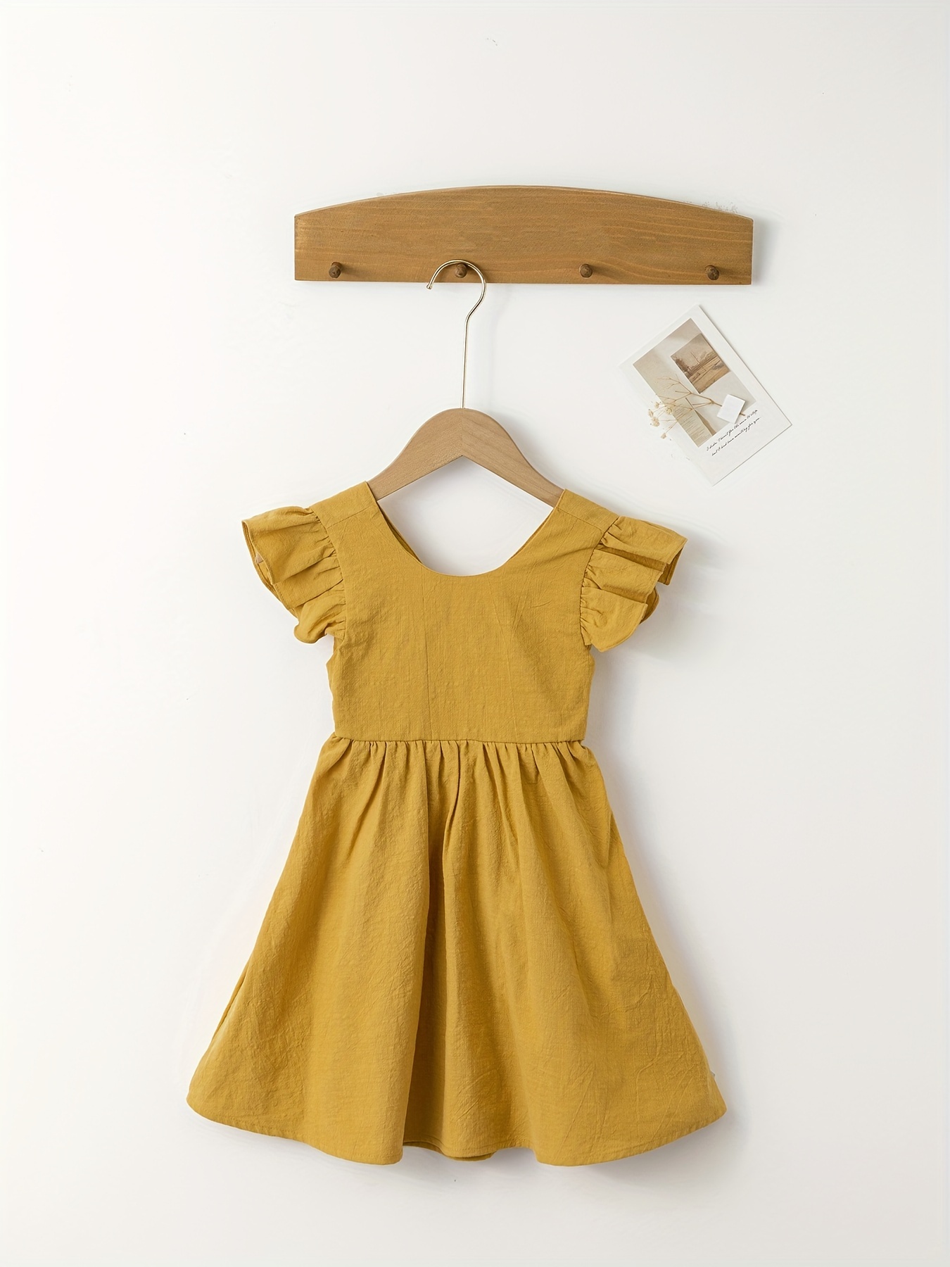 Adorable Baby Girl's Ruffle Pleated Dress - Perfect For Any Casual