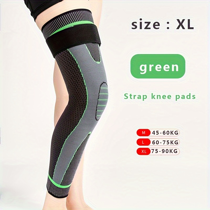 Fashion Anti slip Elastic Long Knee Protector Brace Leg - Temu