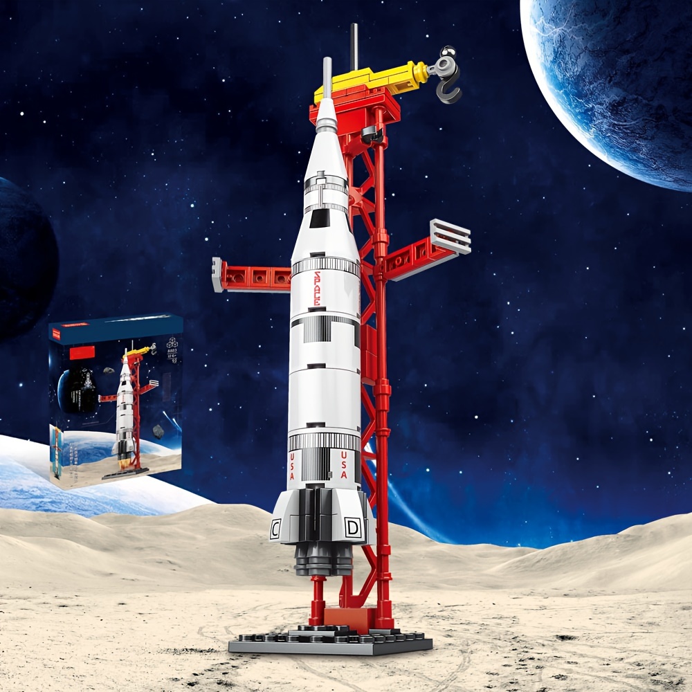 Fusée de la Shuttle spatiale avec astronaute - Tachan - Fusée jouet pour  Enfants 