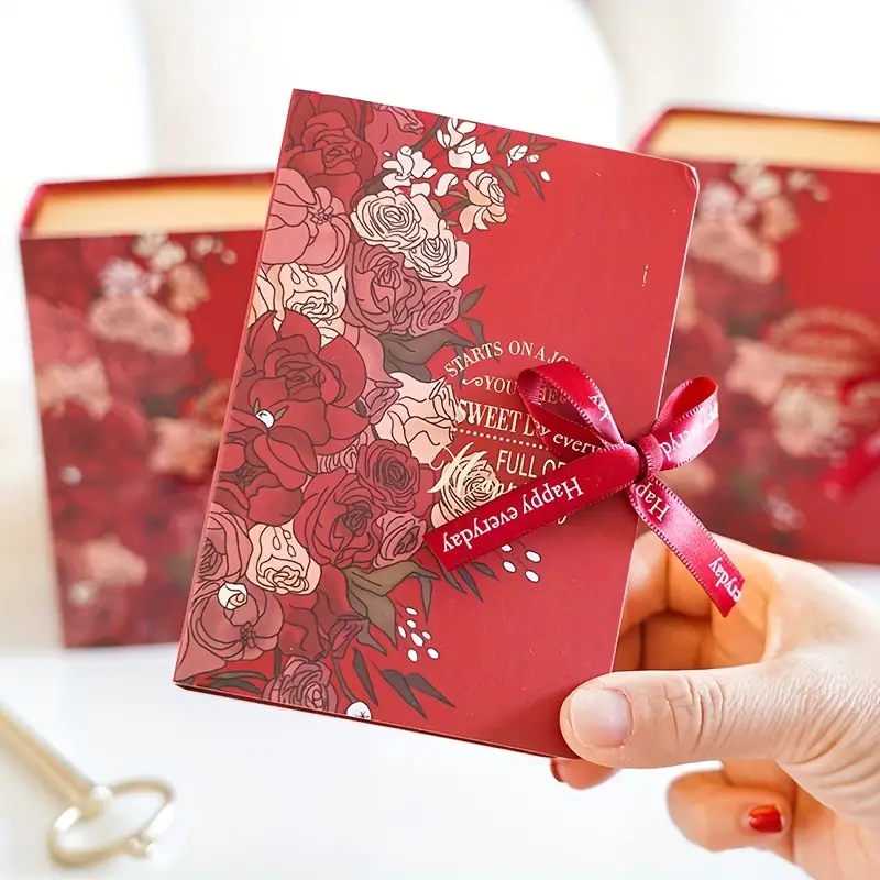 Book Shape Candy Boxes Creative Paper Bags Diy Gift Box - Temu