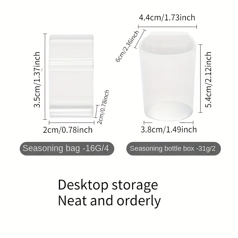 Multifunctional Fridge Storage Boxes - Set of 4
