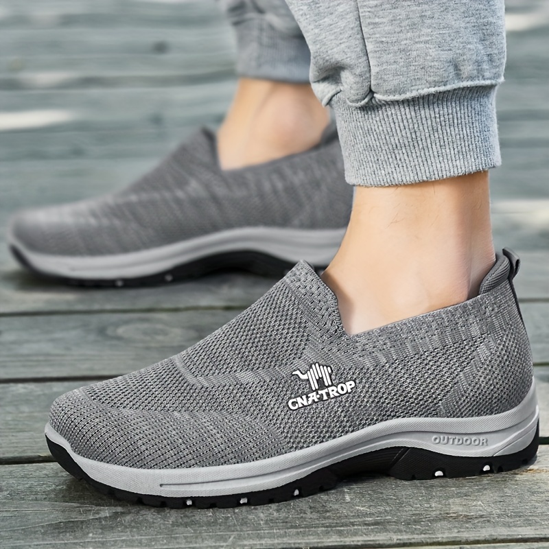 Men's Breathable Loafer Shoes with Non Slip Sole for Spring and Summer
