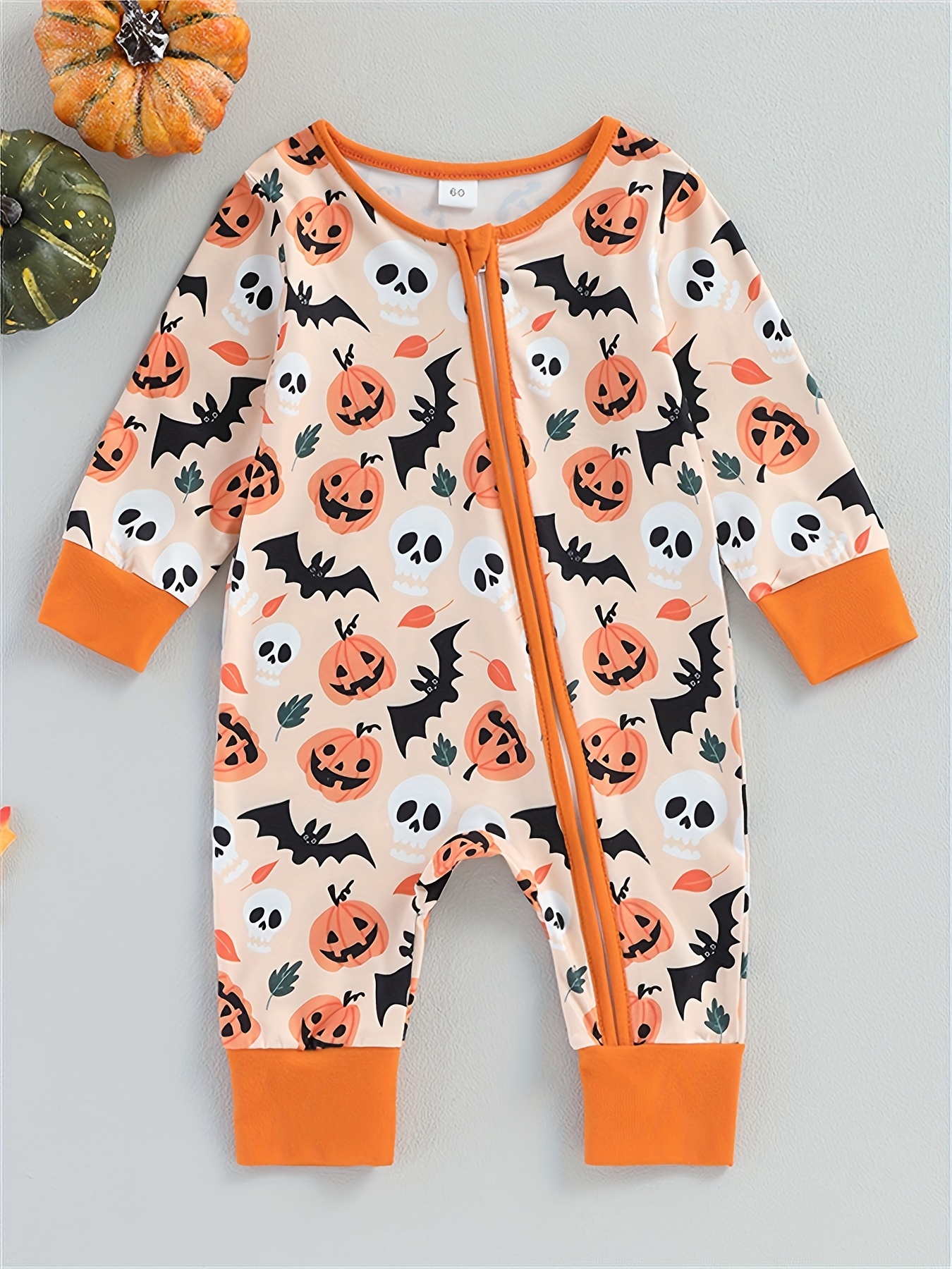 Baby halloween footie online pajamas