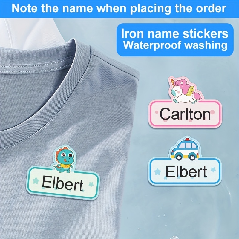 Kid's Name Labels, Clothing Stickers & Daycare Labels