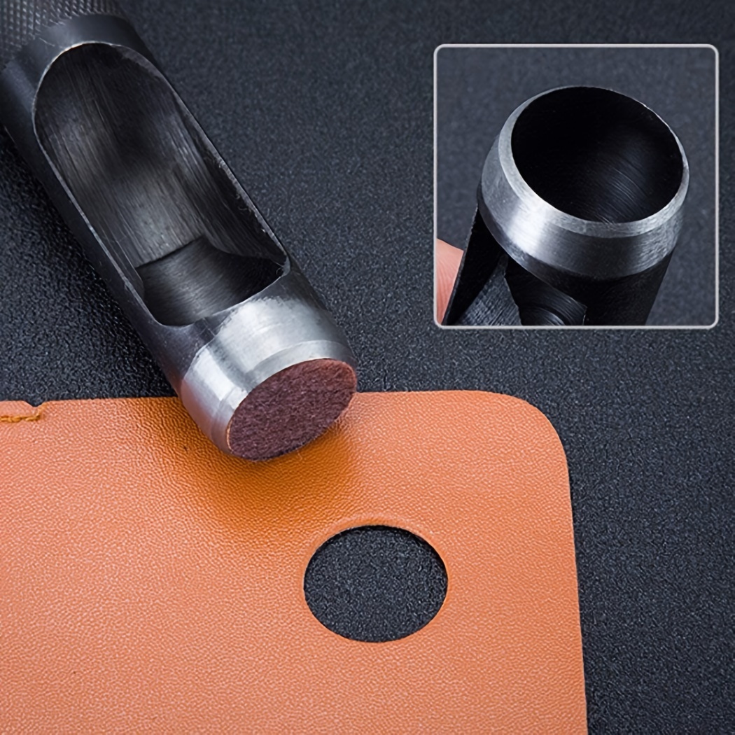 2mm Width Leather Oval Shape Hole Punch Steel Craft Hollow - Temu