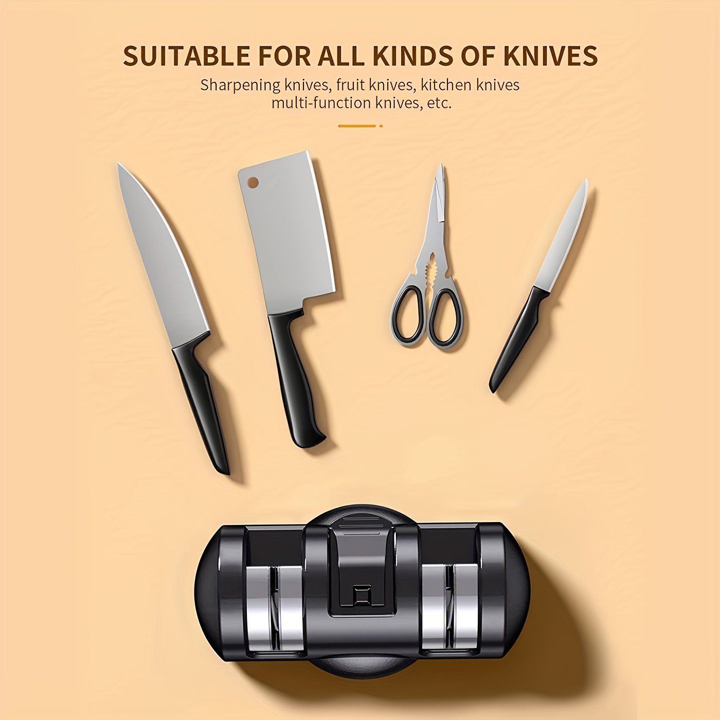Handheld Knife Sharpeners Knife Sharpeners Kitchen Portable - Temu