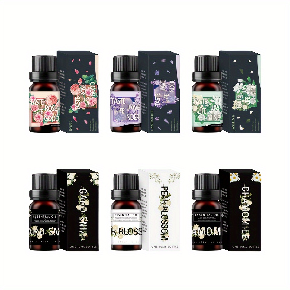PHATOIL 9PCS Essential Oils Gift Set, 10ml/0.33fl.oz Scented Oils for Soap,  Candle Making, Premium Quality Essential Oils for Diffuser, Humidifier
