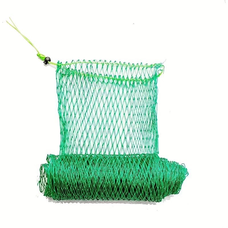 Garneck Metal Fish Guard Collapsible Fishing Net Fish Storage Bag
