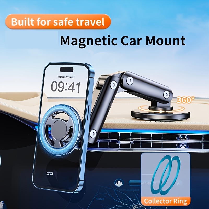 Support Magnétique LEEIOO de Téléphone pour Voiture 360°