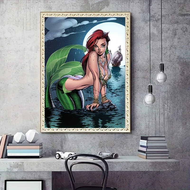 Mermaid Diamond Painting Kits - Temu