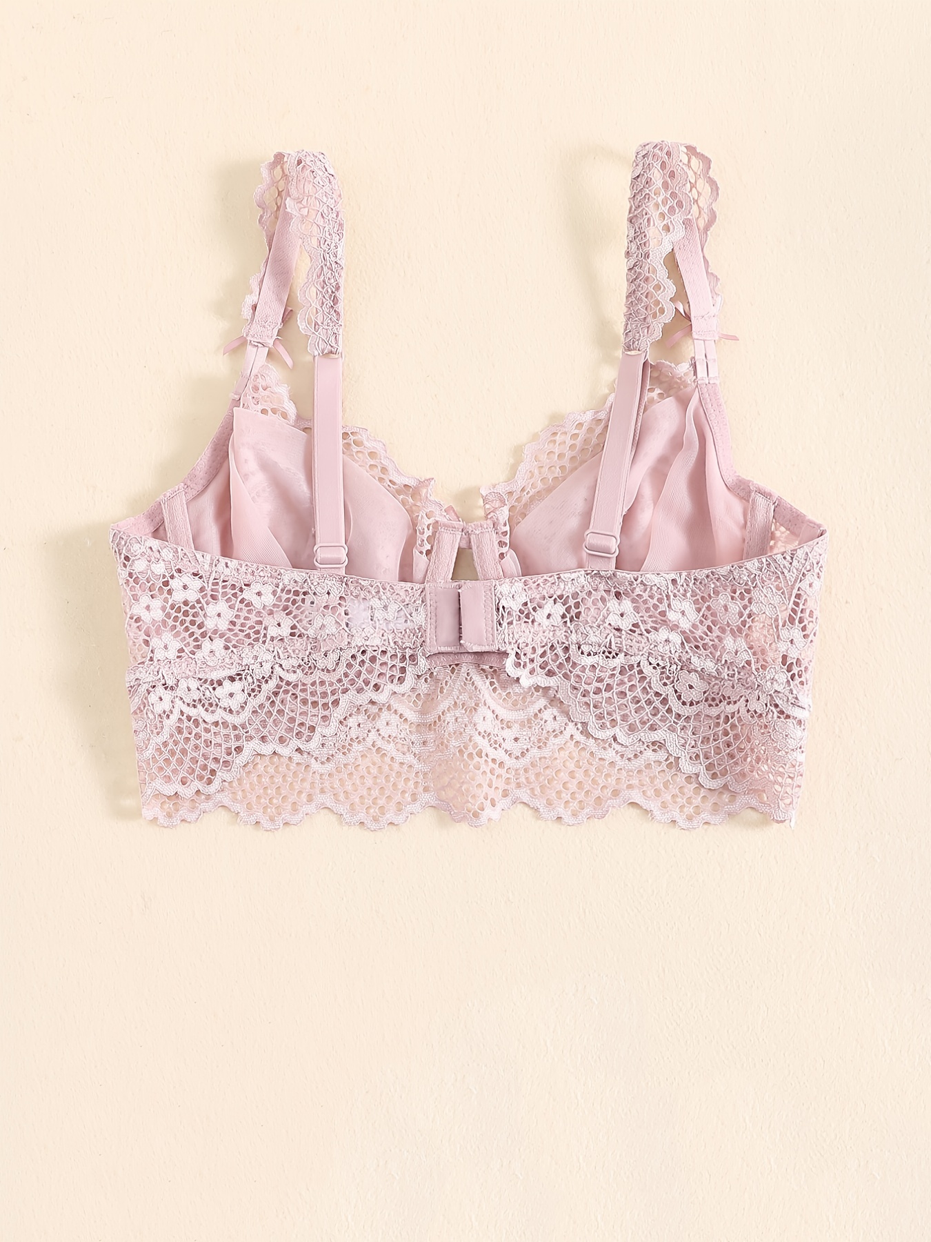 By Anthropologie Lace-Trim Cutout Bralette