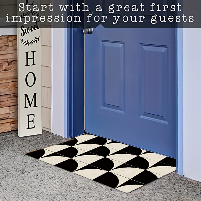 Home Indoor Door Mat, Durable Front Door Mats For Entryway, Non