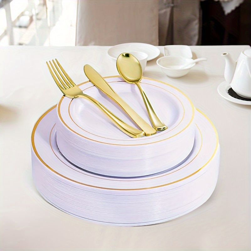 China Platos de almuerzo de papel bastante morados para fiestas,  desechables de 9 pulgadas para artículos para fiestas, bodas, fabricante y  proveedor de bordes festoneados de lámina dorada