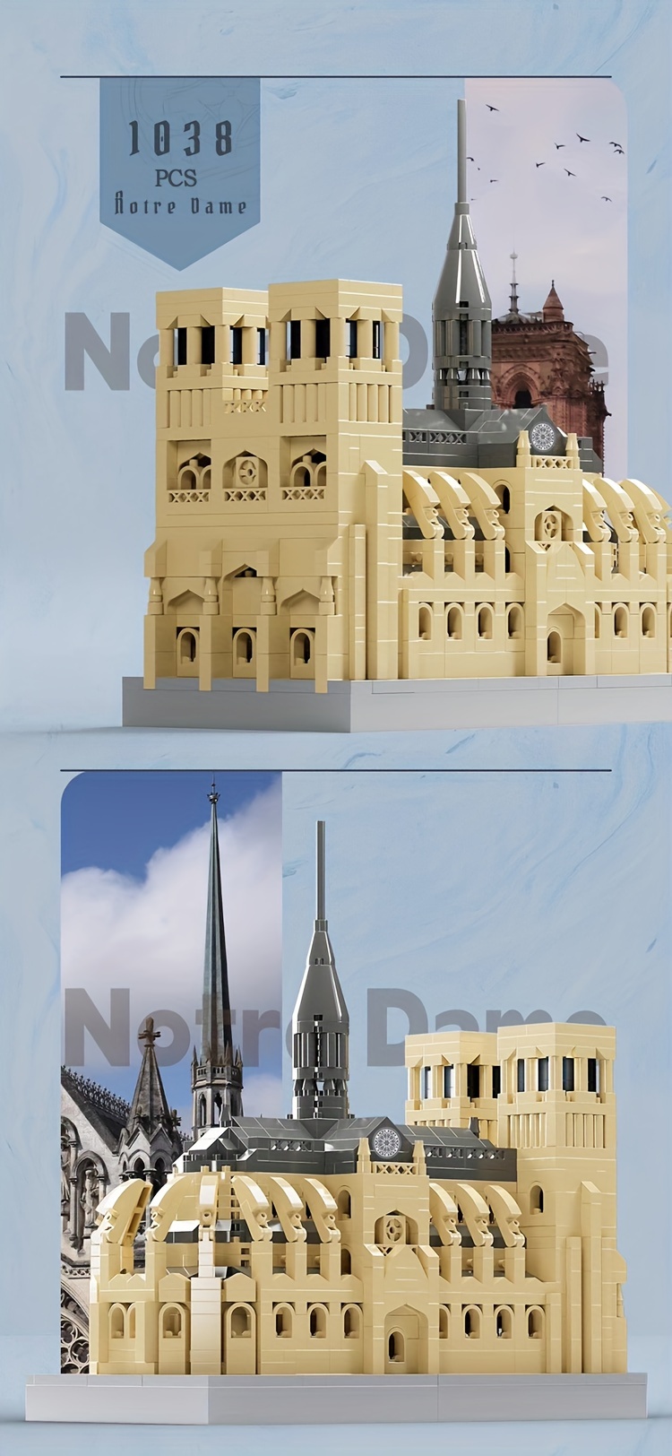 Eiffel Tower Notre Dame Cathedral Colosseum Big Ben Model Of World Famous  Buildings Christmas And Birthday Party Gifts For Family And Friends - Toys &  Games - Temu United Kingdom