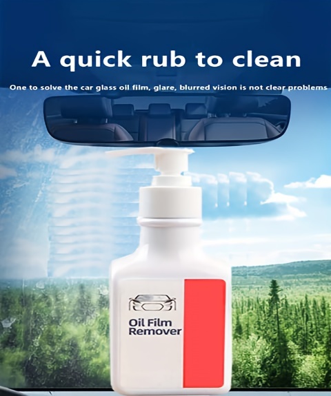 Oil film cleaning milk car glass oil film remover heavy oil film cleaning  paste windshield stain