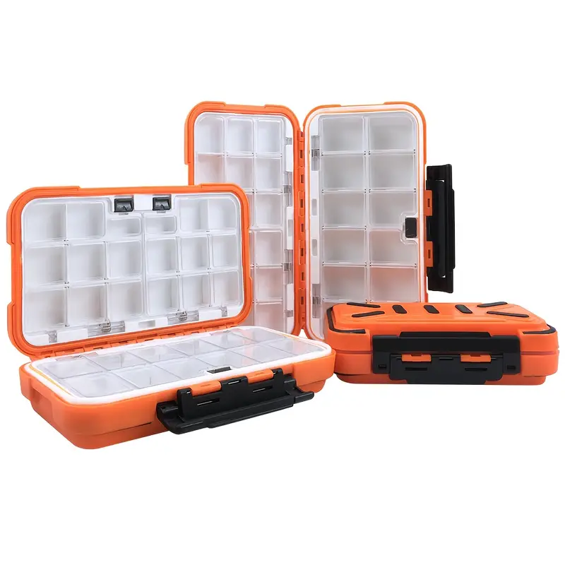 Orange Multi grid Storage Box Small Parts Tool Organizer Box - Temu