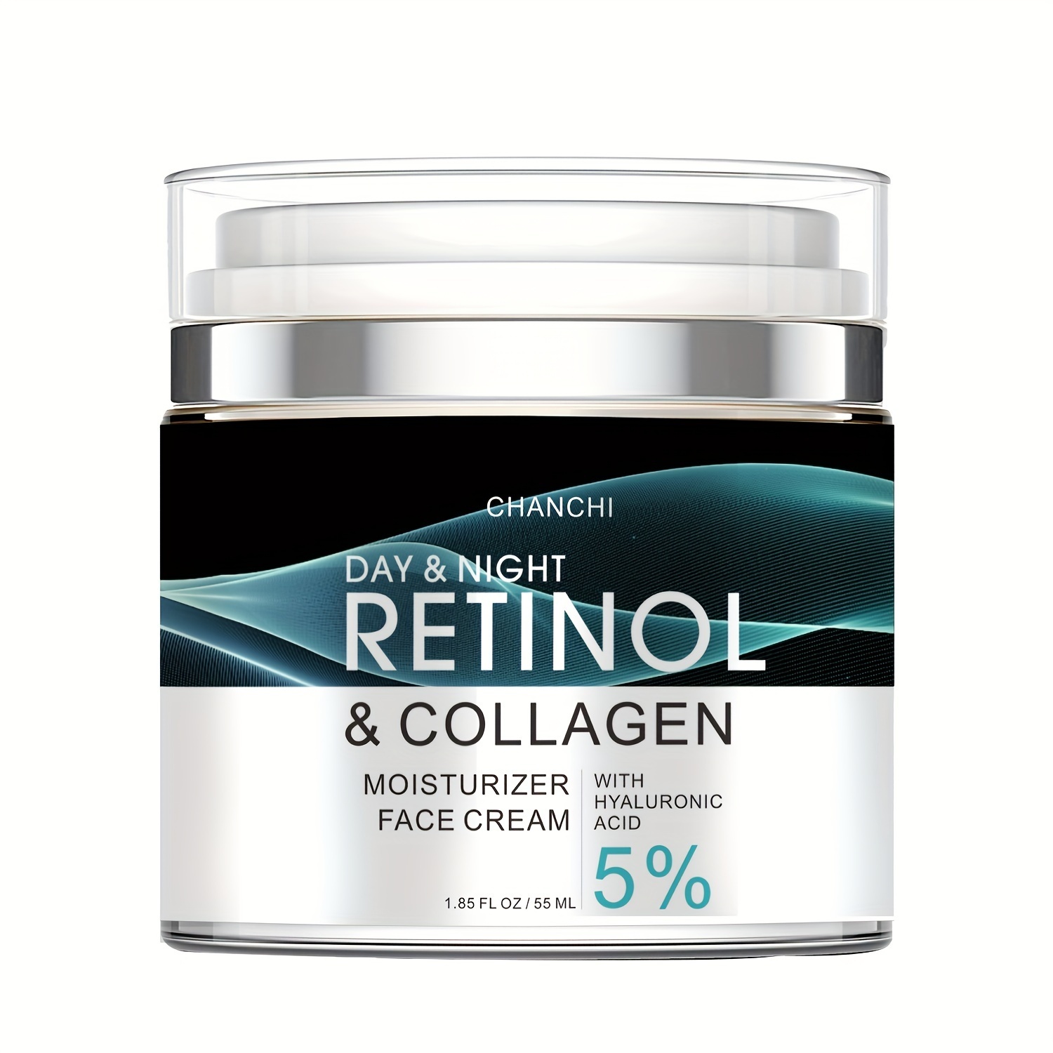 

Retinol Cream With Collagen, Hyaluronic Acid, Vitamin C+e - Firming Eye Skin - Day And Night Moisturizer For Women And Men