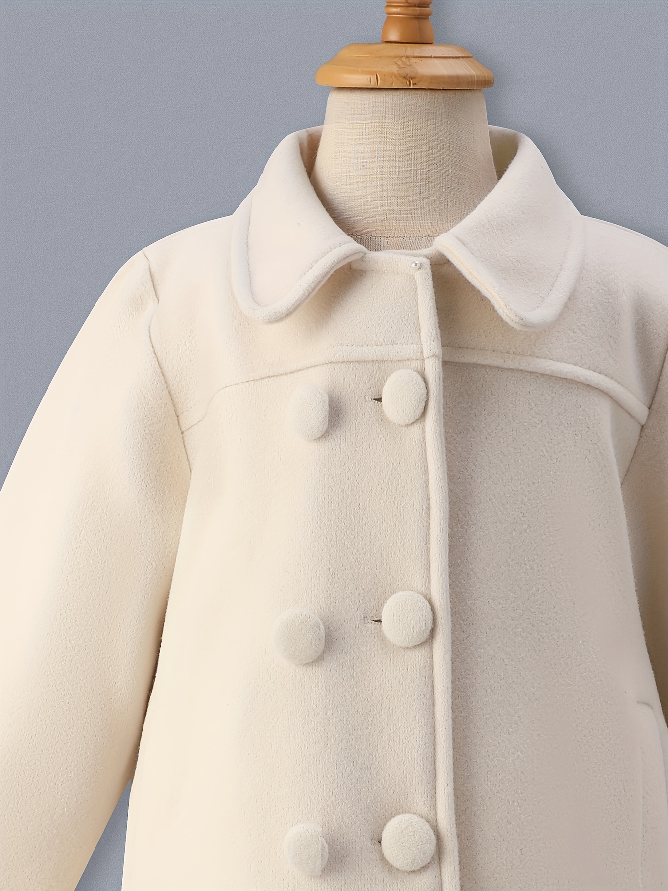 Girls white dress outlet coat