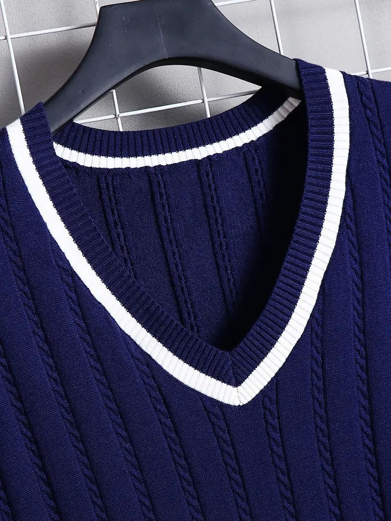 Navy V-Neck Pullover - Quality Schoolwear
